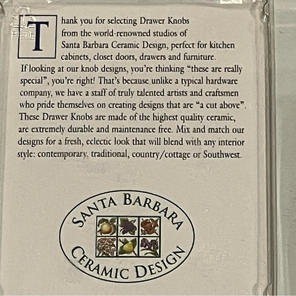 SB Ceramic Design | Set 4 Chicken Knobs - Picture 9 of 10